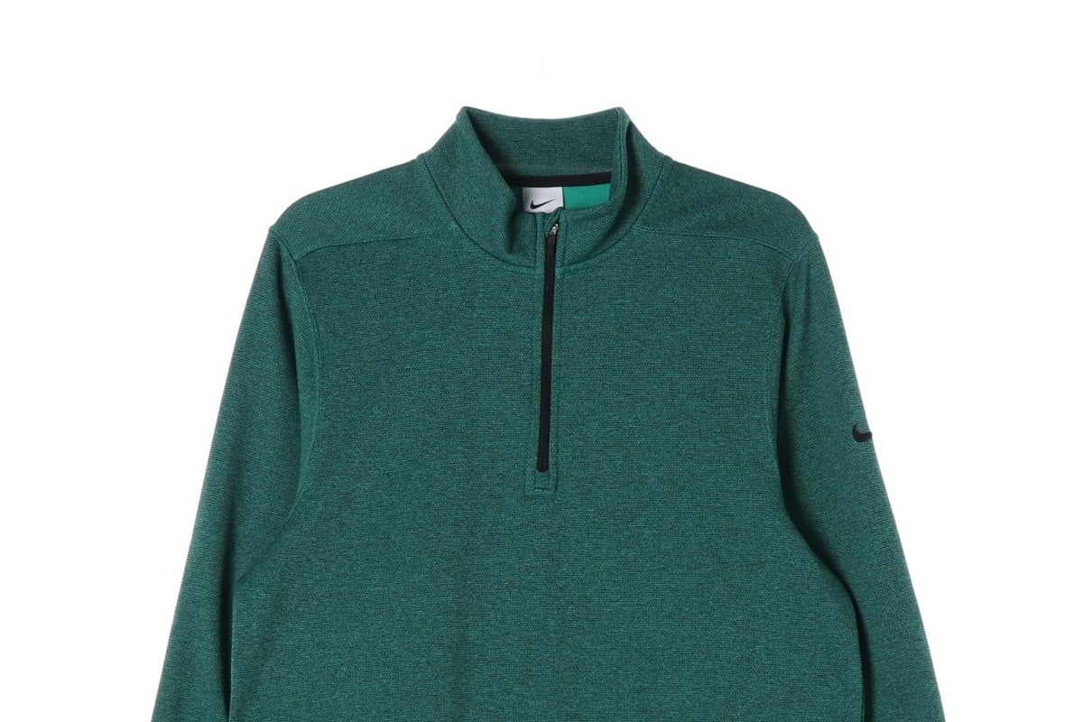 나이키 23FW 그린 써마핏 하프집업 기모 골프 긴팔 티셔츠 L 이미지 3