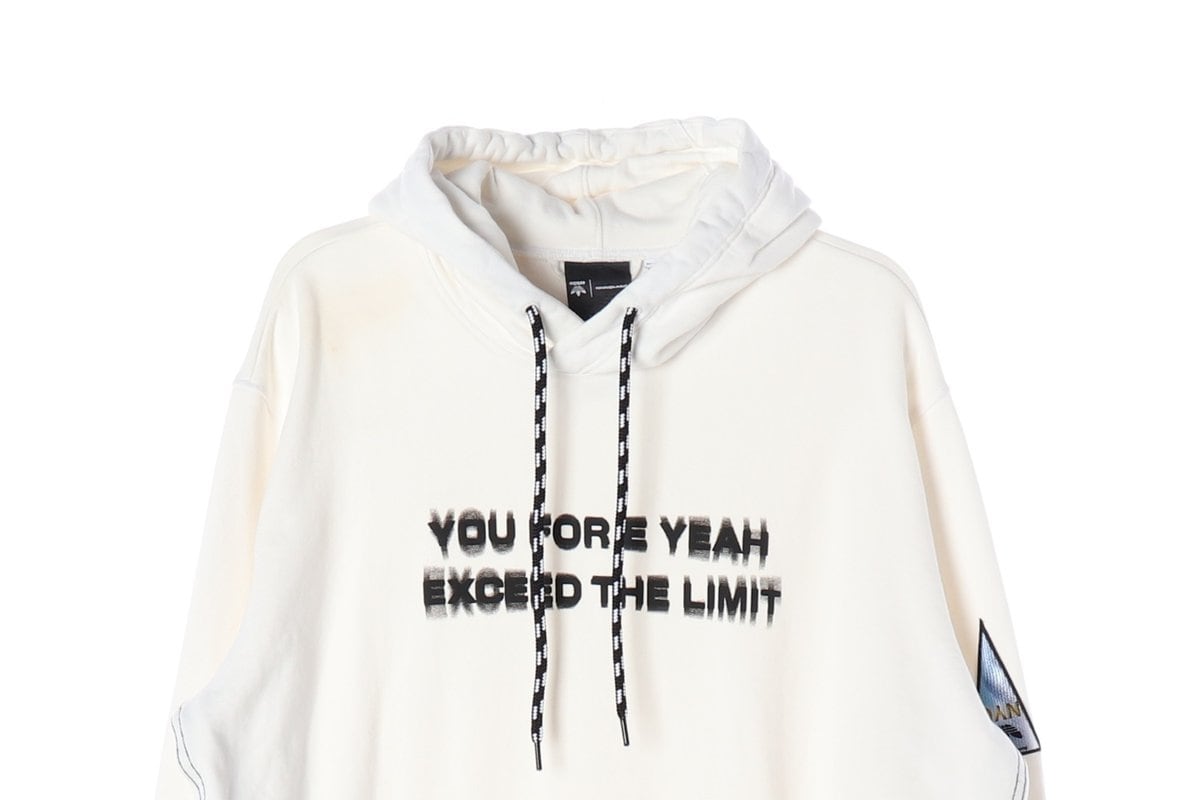 아디다스 x 알렉산더왕 그래픽 패치 후드 티셔츠후디 XL 상세 이미지 3