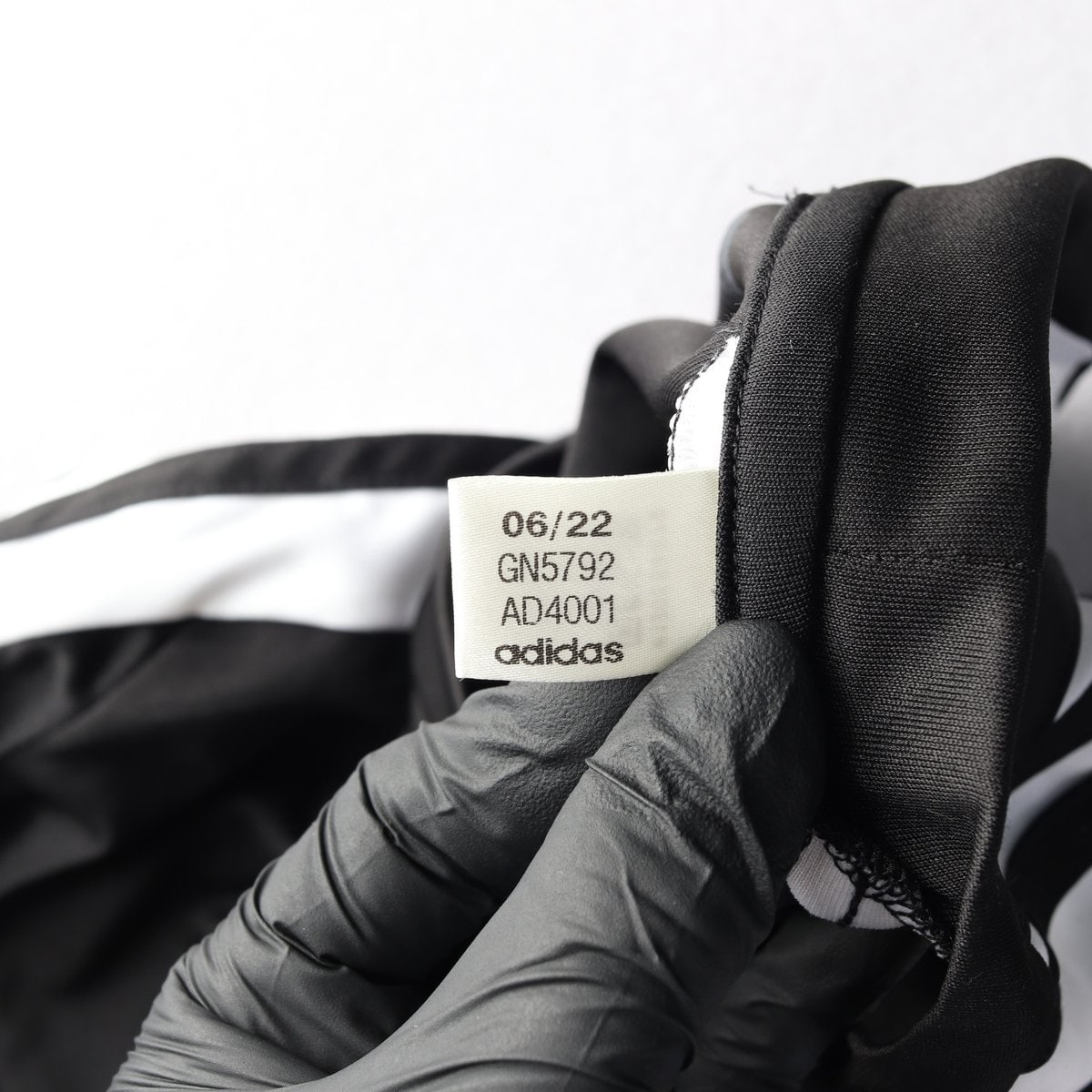 아디다스 22FW 삼선 라인 긴팔 져지 티셔츠 블랙 M 이미지 7