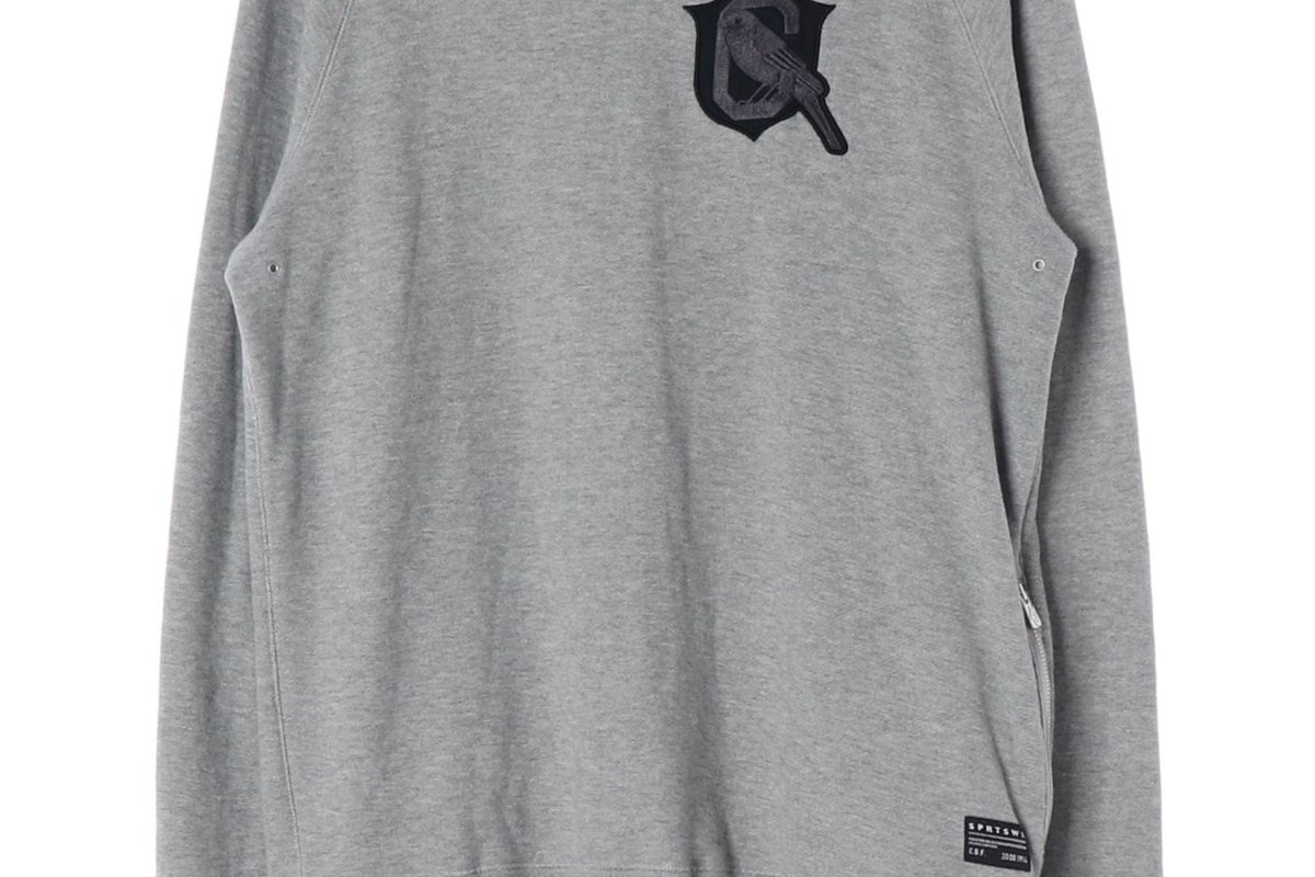 나이키 카나링요 패치 사이드 포켓 맨투맨 스웨트셔츠 멜란지그레이 L 이미지 4