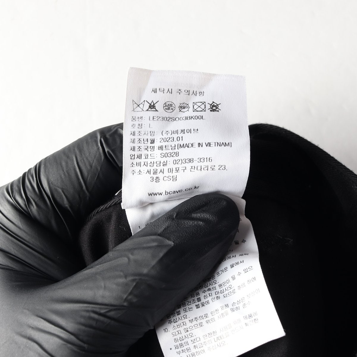 LEE 리 23SS 코튼 BDU 팬츠 블랙 카고 쇼츠 반바지  L 이미지 7