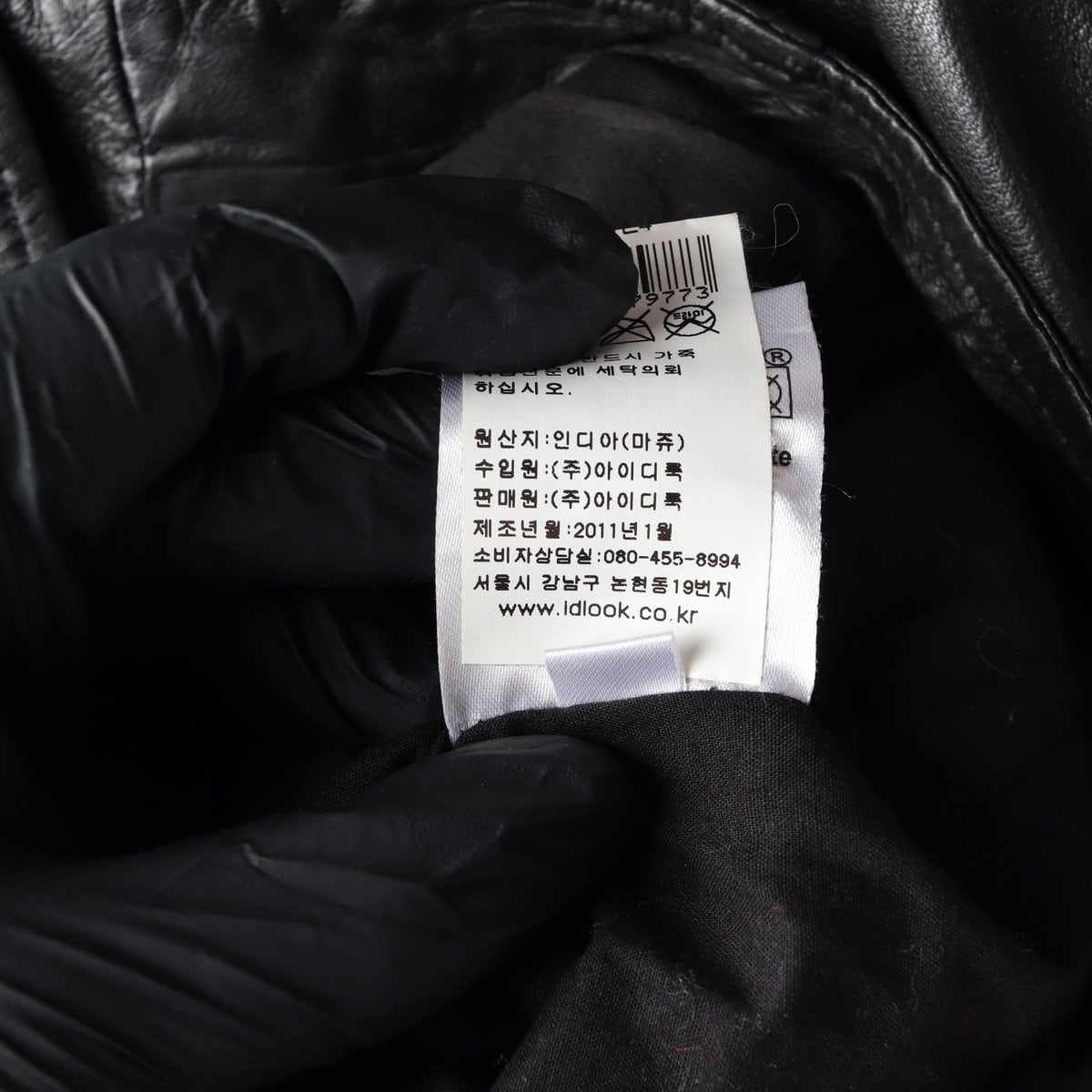 마쥬 천연양가죽 100% 레더 바이커 재킷 가죽 숏 자켓  상세 이미지 7