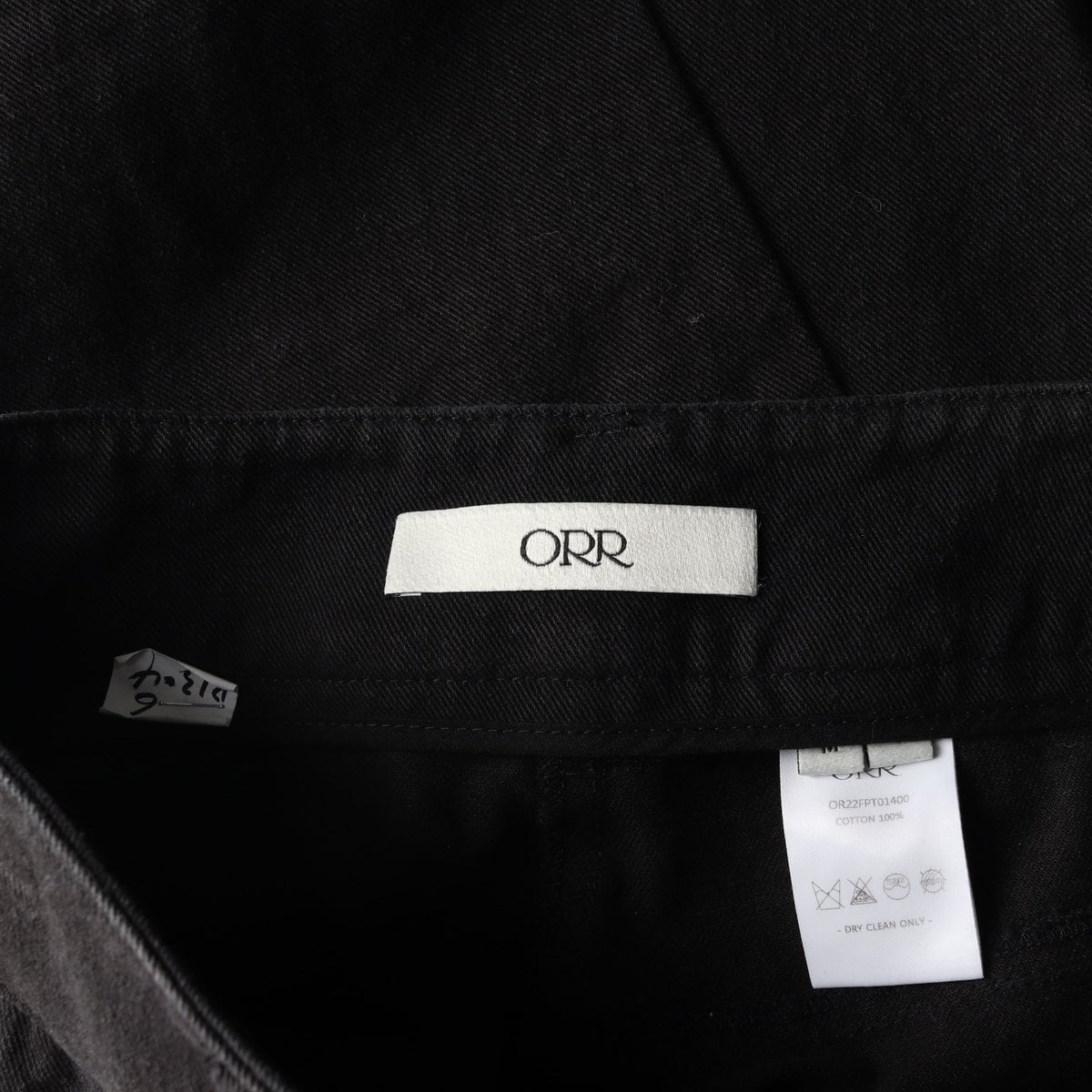 ORR오르 블랙 벌룬 와이드 데님 팬츠 블랙진 M 상세 이미지 6