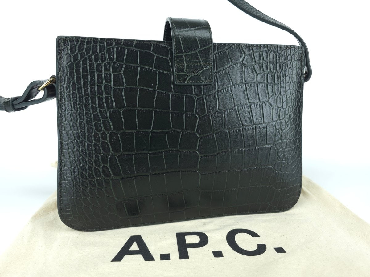 APC 아페쎄 크로커다일 알반 크로스백 숄더백  이미지 4
