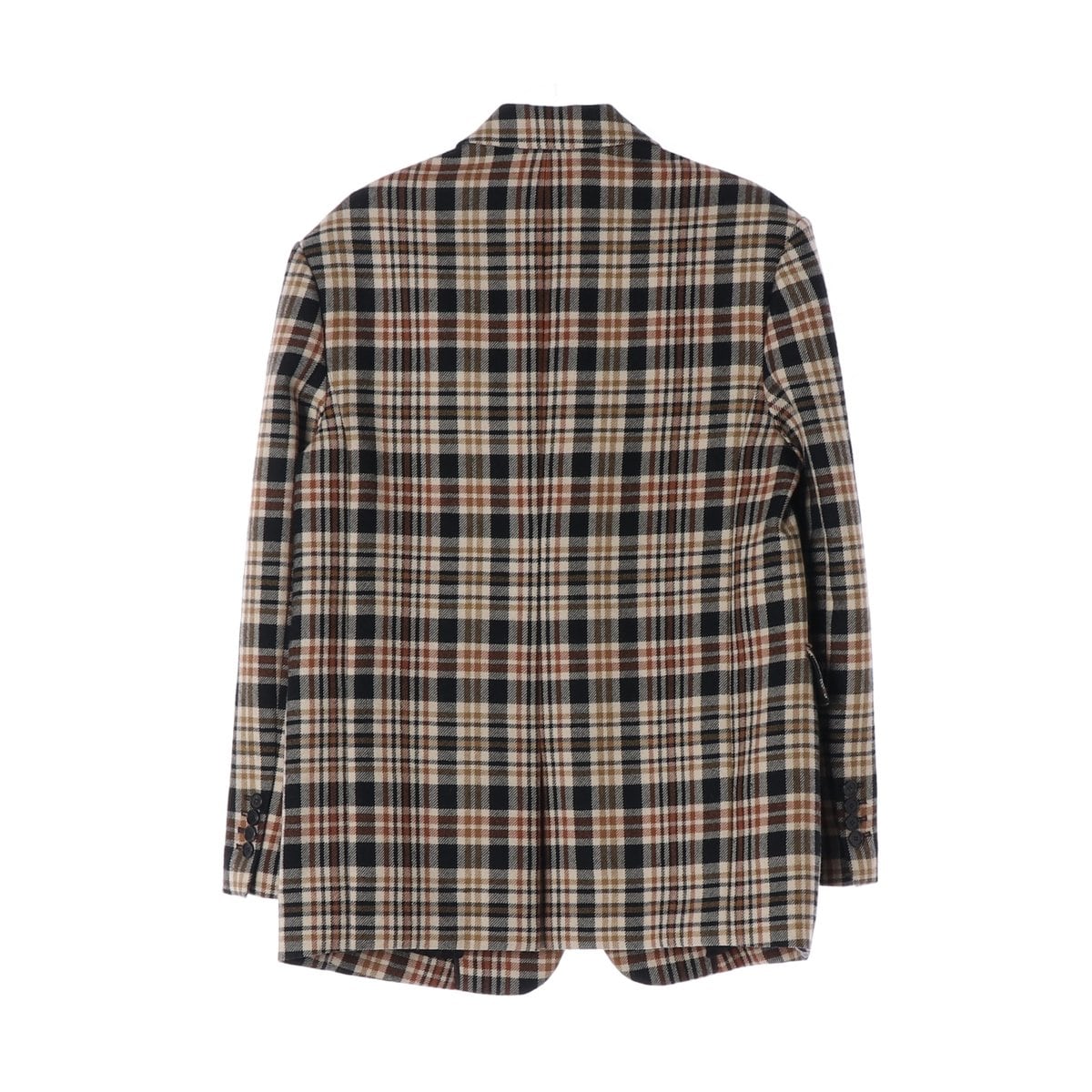 준지 21FW 울100% 체크 블레이저 자켓 재킷 브라운  상세 이미지 2