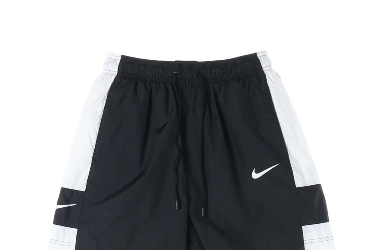 나이키 스우시 블랙 우븐 반바지 쇼츠 하프 팬츠 블랙 M 이미지 3