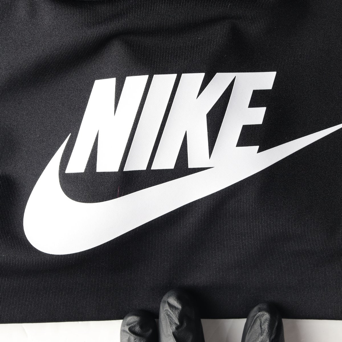나이키 로고 스포츠브라 브라탑 블랙 S 이미지 5