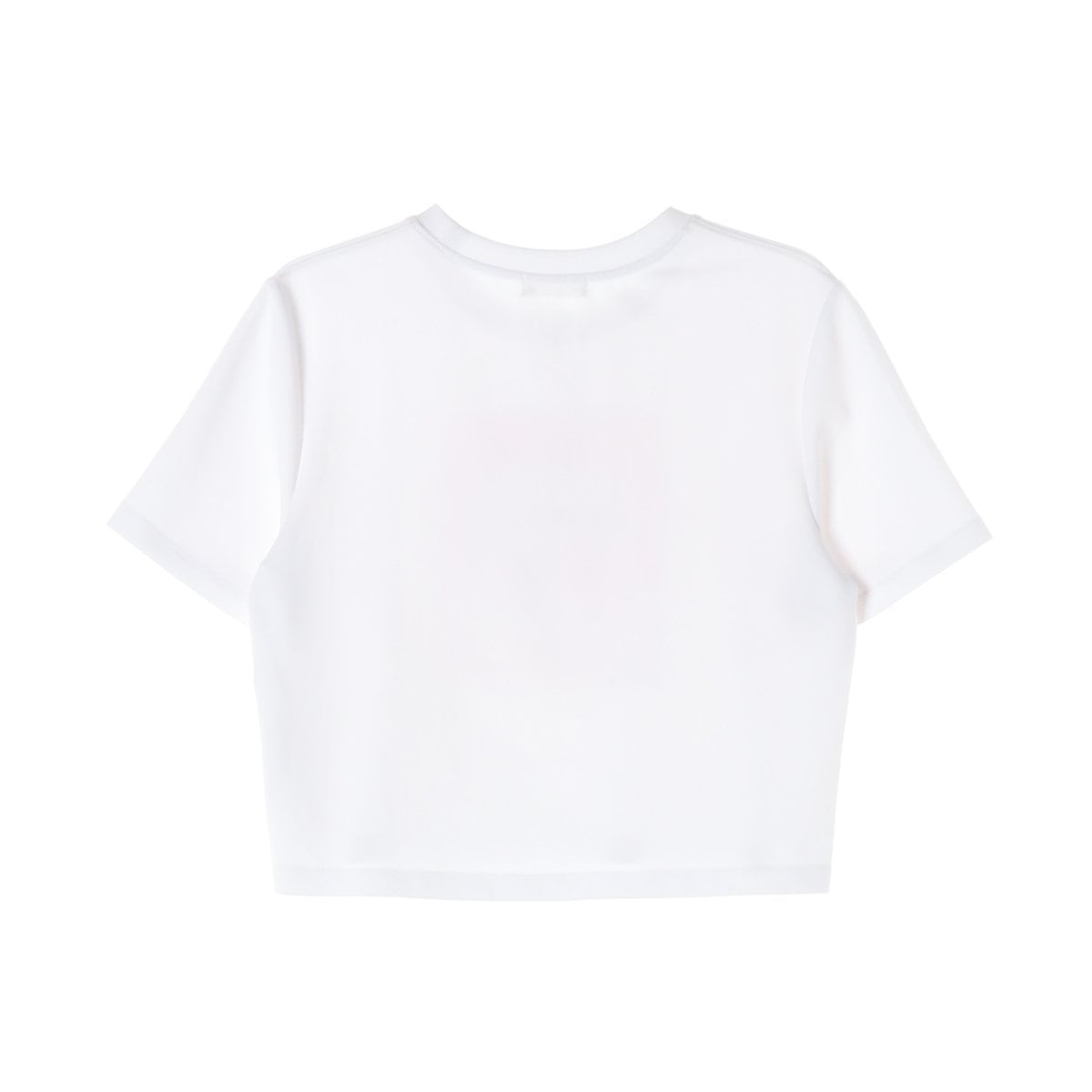 잇미샤 24SS 핑크 그래픽 프린팅 크롭 반팔 티셔츠 화이트 S 상세 이미지 2