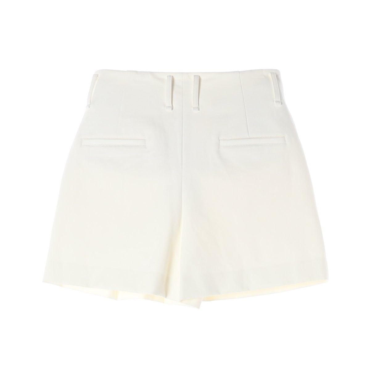 (새상품)오르 코튼 블렌드 핀턱 쇼츠 반바지 화이트 M 상세 이미지 2