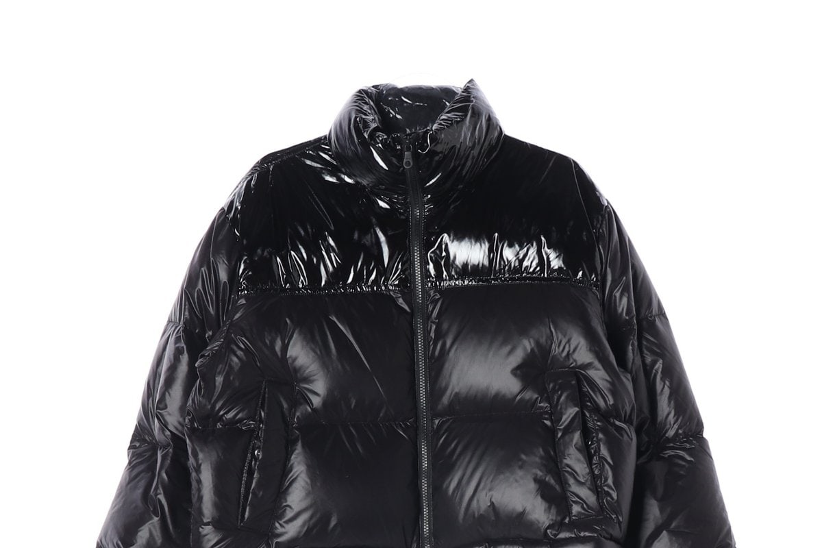 마르디메크르디 24FW 하이넥 구스다운 숏 패딩 블랙 이미지 4