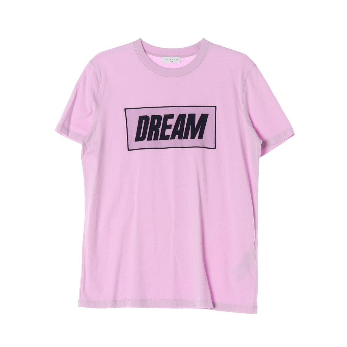 산드로 DREAM 로고 프린트 코튼 반팔 티셔츠 이미지 1