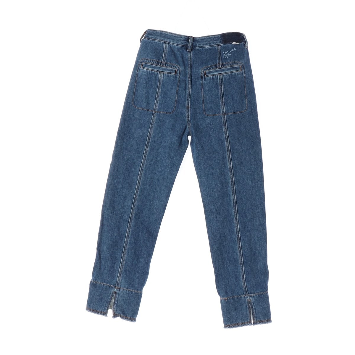 써스데이아일랜드 슬릿 롤업 데님팬츠 청바지 S 이미지 2