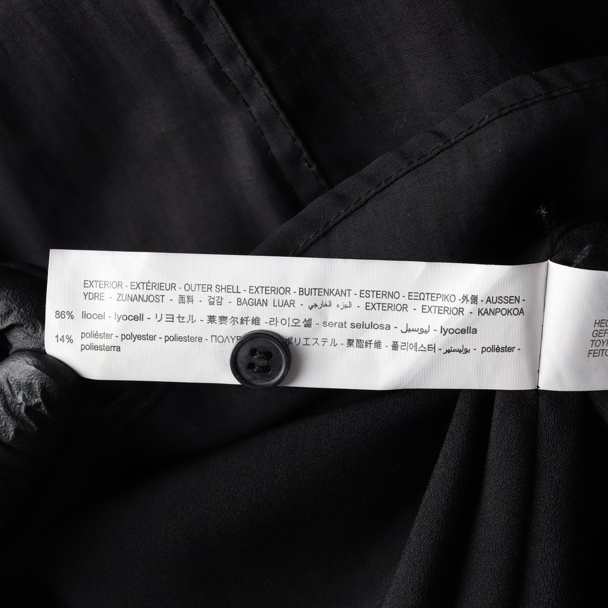 자라 빅포켓 반팔 셔츠 미니 드레스 원피스 블랙 M 상세 이미지 7