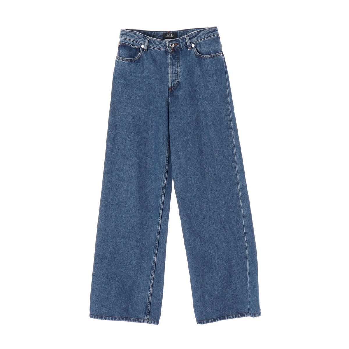 APC 아페쎄 23FW 중청 와이드 데님팬츠 청바지 W27 이미지 1