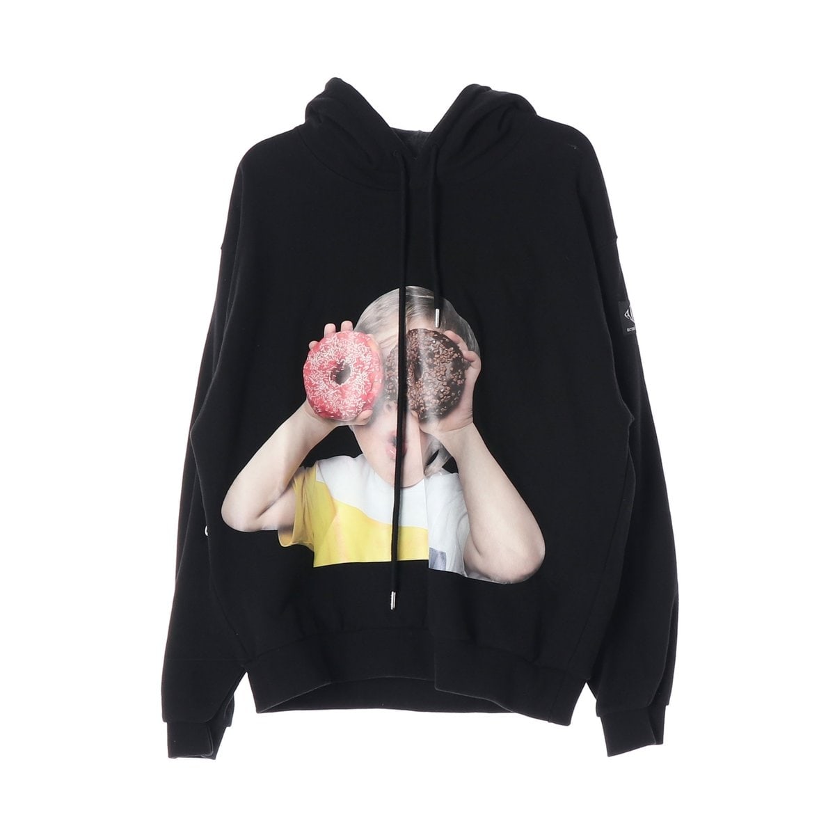 아크메드라비 ADLV 베이비 페이스 후디 토넛 후드티 블랙 이미지 1