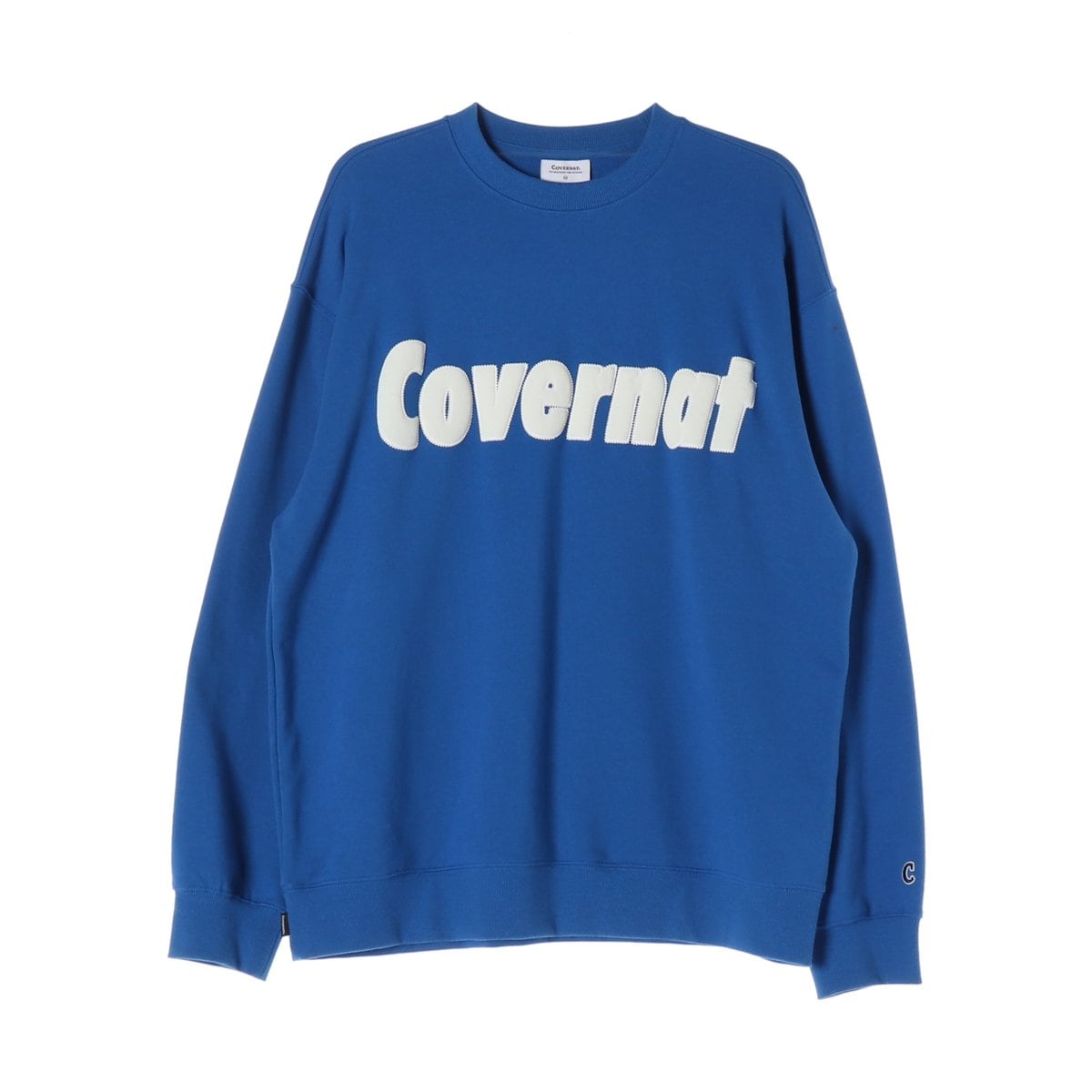 커버낫 23FW 컴포트 로고 맨투맨 스웨트셔츠블루 XXL 상세 이미지 1