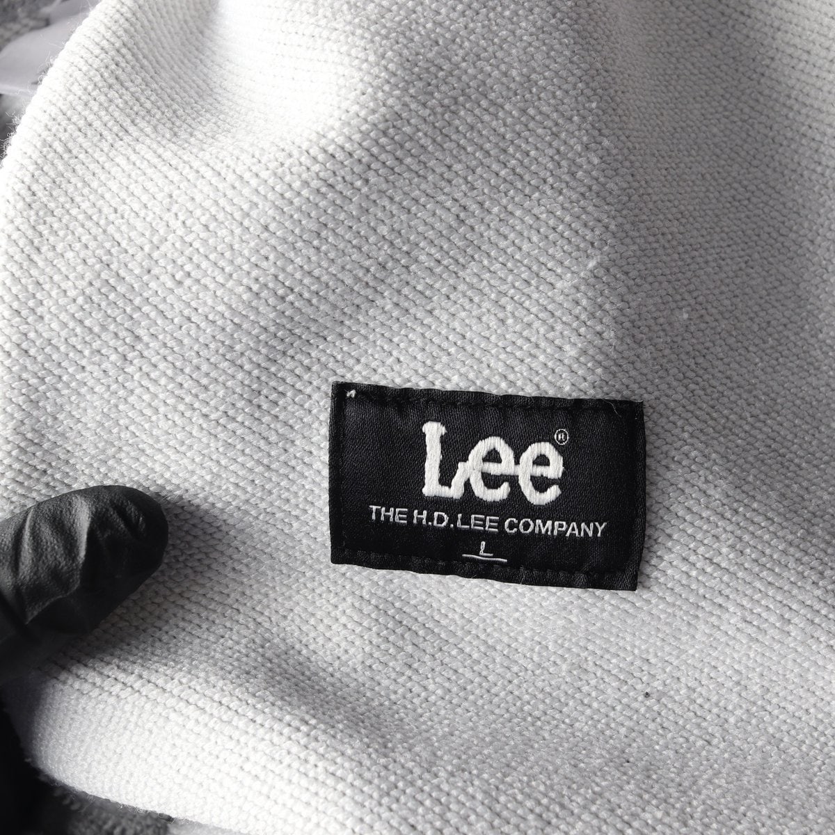 Lee 리 22SS 로고 조거팬츠 밴딩 바지 스웨트팬츠 그레이 L 이미지 6