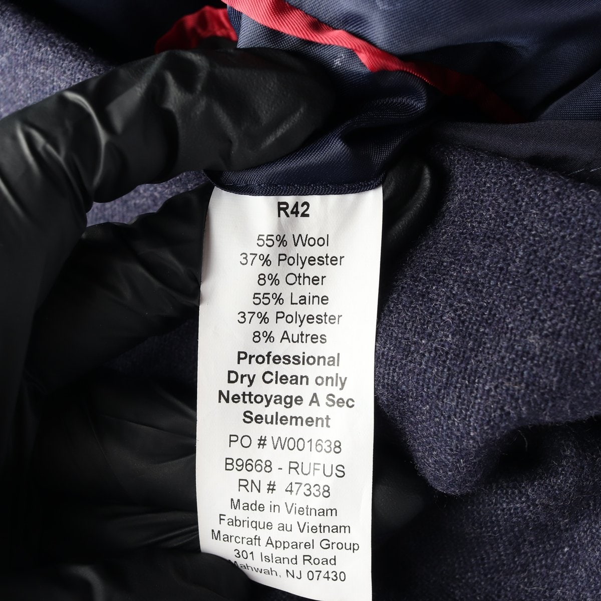 타미힐피거 하프집업 레이어드 블레이저 재킷 자켓 네이비 이미지 5