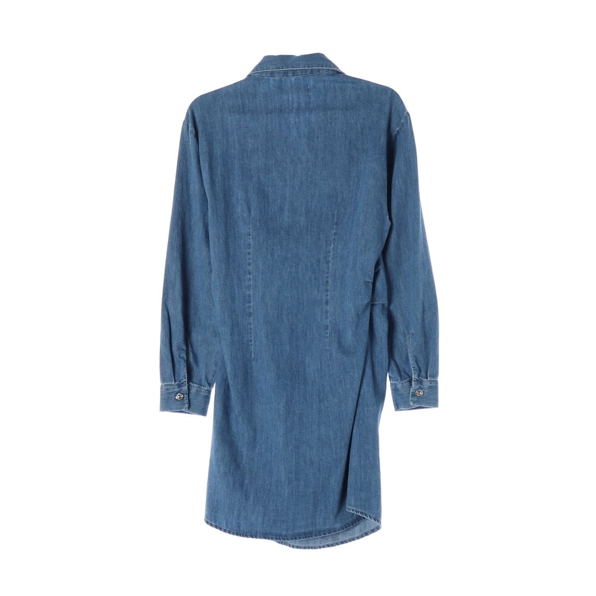 자라 데님 셔츠 롱 원피스 사이즈 버튼 청 드레스 XS 상세 이미지 2