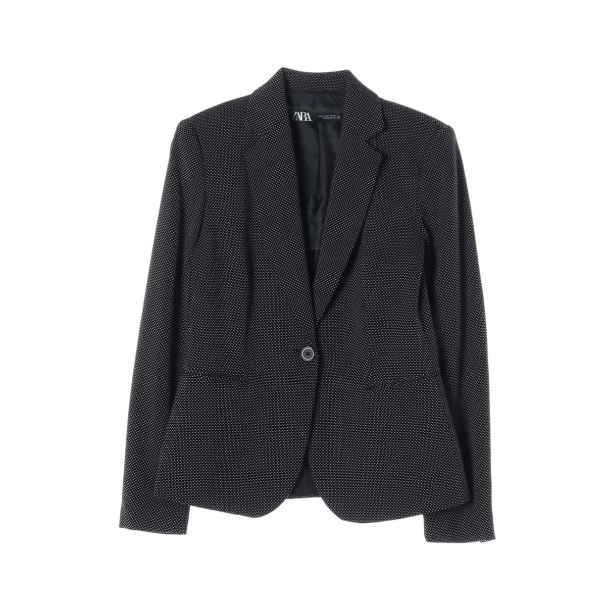 자라 잔도트 패턴 싱글 숏 자켓 블레이저 재킷 이미지 1