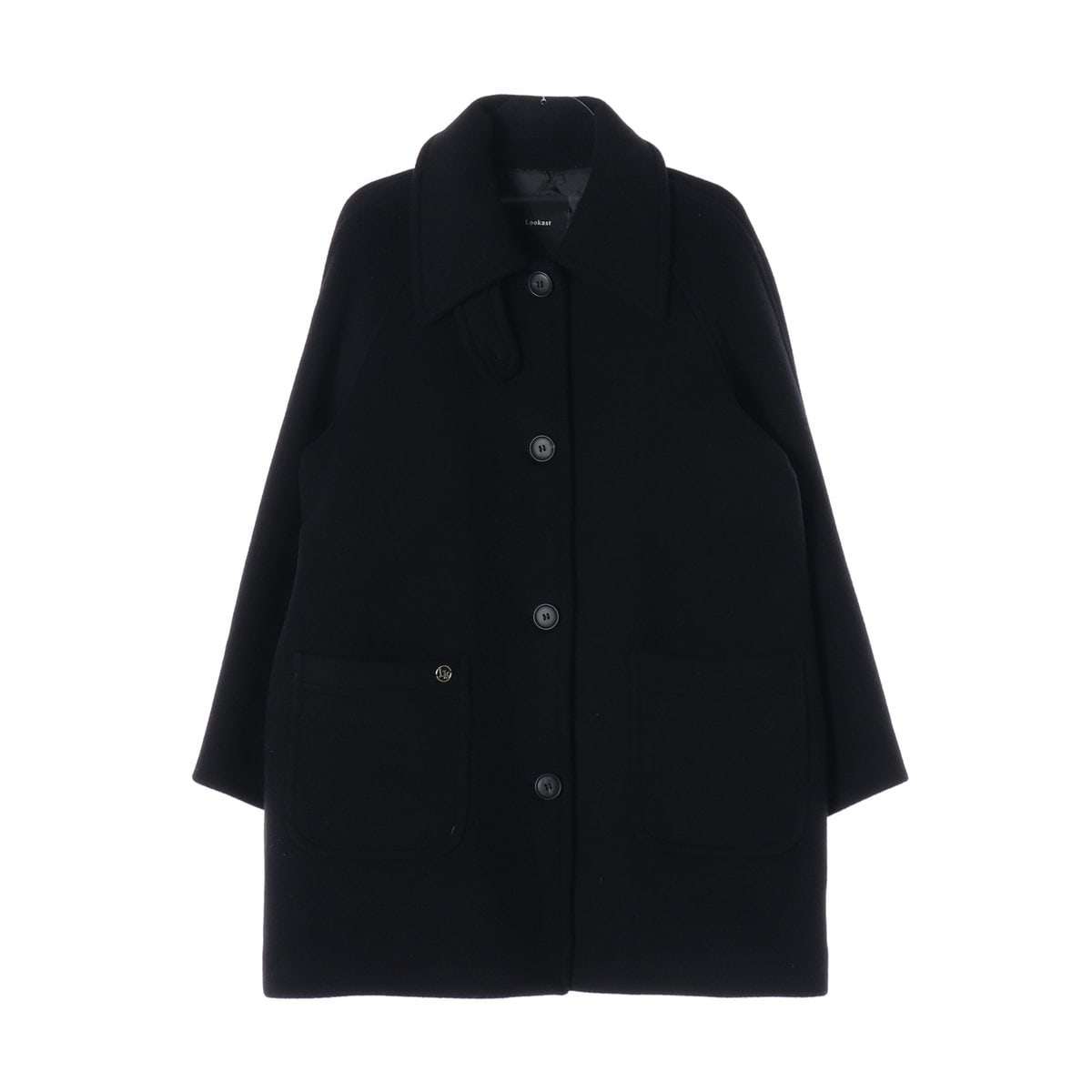 룩캐스트 22FW 마리 울 하프 코트 퀼팅 패디드 코트 이미지 1