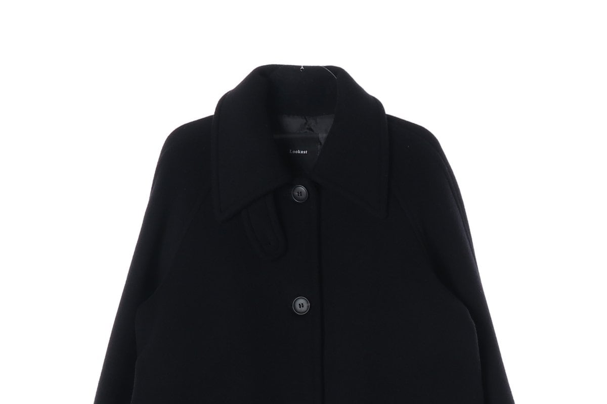 룩캐스트 22FW 마리 울 하프 코트 퀼팅 패디드 코트 상세 이미지 4