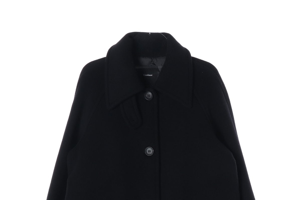 룩캐스트 22FW 마리 울 하프 코트 퀼팅 패디드 코트 이미지 4