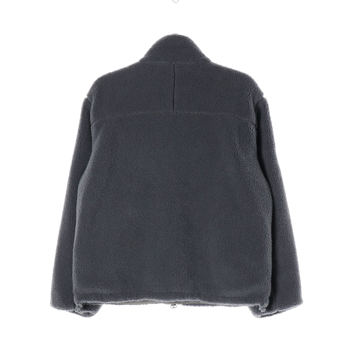 커버낫 23FW 리버서블 컴피 보아 집업 재킷 플리스 차콜 이미지 2