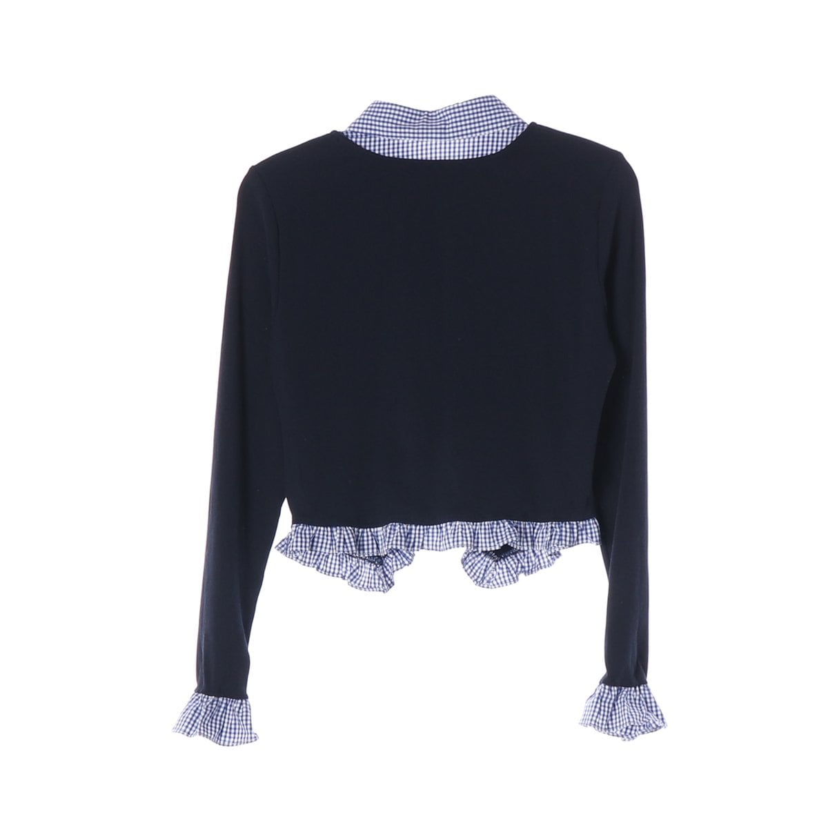 쎄무아듀 Cest_Flair fake two-piece top 레이어드 셔츠 M 상세 이미지 2