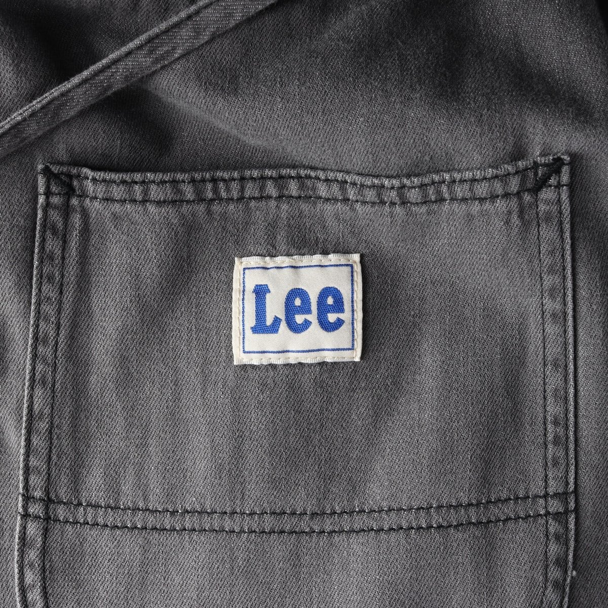 (새상품)Lee 리 데님 뷔스티에 오버롤 드레스 청 원피스 그레이 S 상세 이미지 7