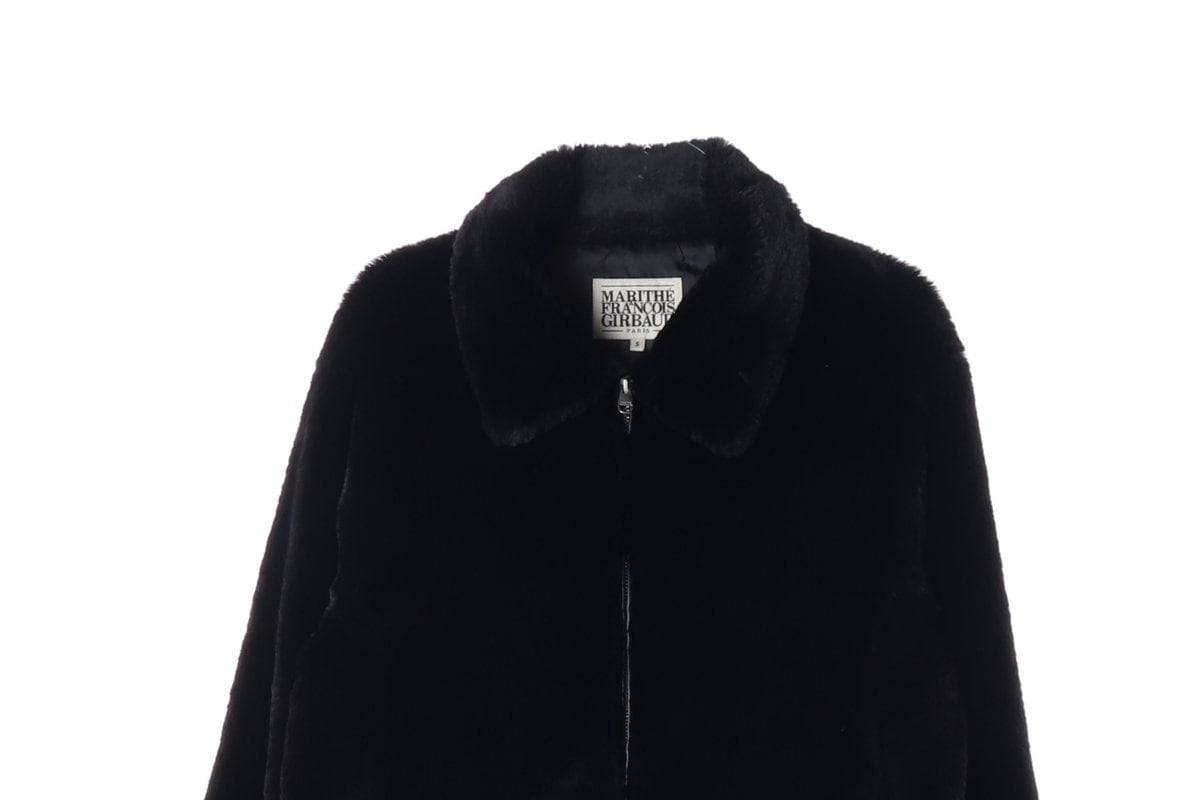 마리떼 프랑소와 저버 24FW 누 위크 퍼 숏 재킷 코트 블랙 S 상세 이미지 4