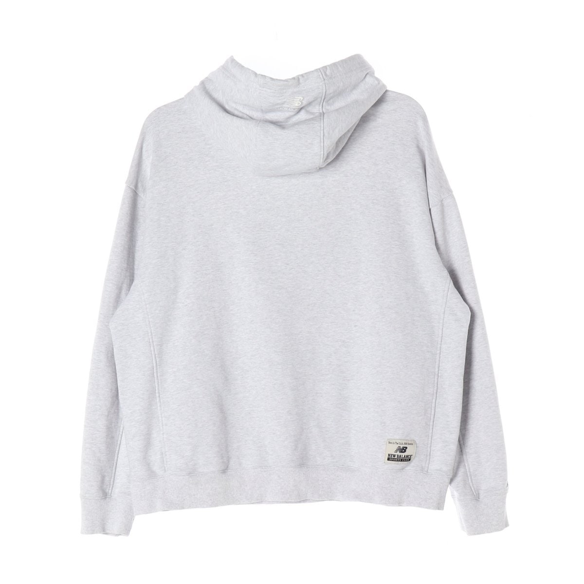 뉴발란스 24SS NBSC 아치 로고 후디 후드티 라이트그레이 XXL 이미지 2