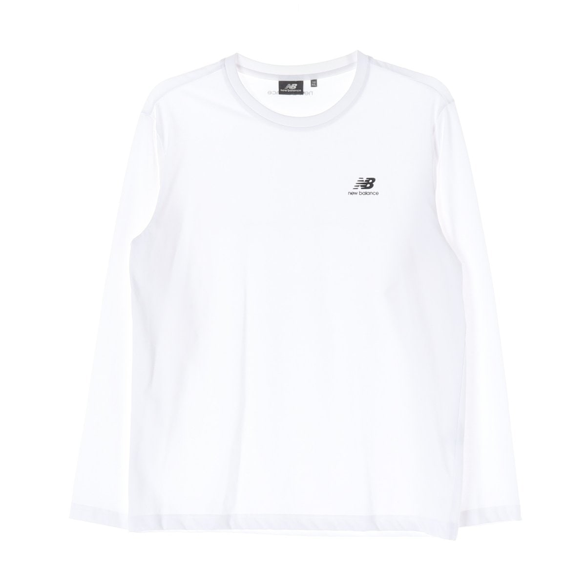 뉴발란스 23SS 로고 긴팔 크루넥 티셔츠 화이트 XXL 이미지 1