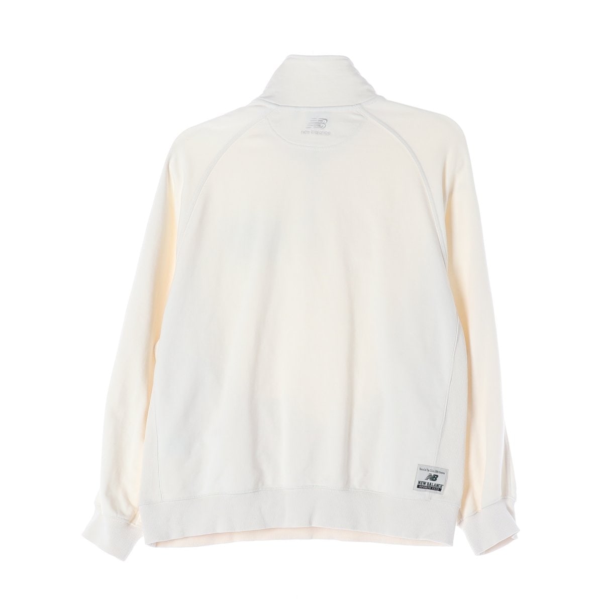 뉴발란스 23FW NBSC 하프집업 맨투맨 스웨트셔츠 아이보리  XL 이미지 2