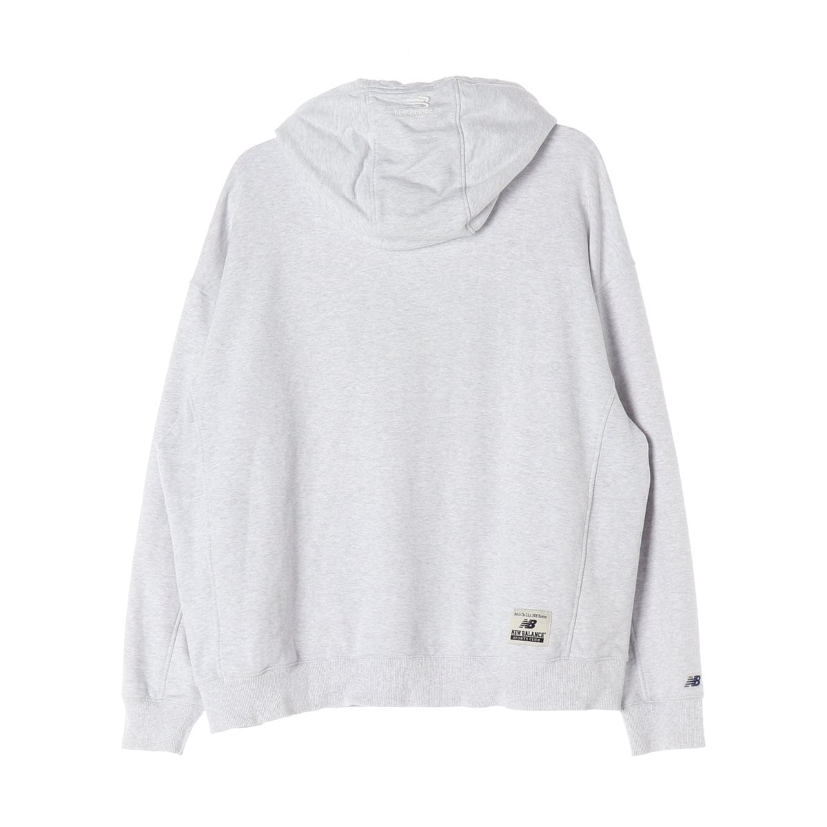 뉴발란스 24SS  NBSC 후디 후드티 라이트그레이 XL 상세 이미지 2