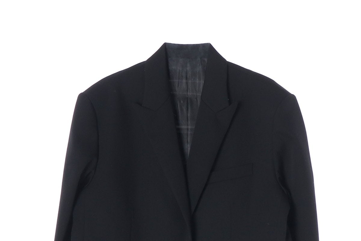 준지 22FW 울100% 블레이저 재킷 블랙 M 이미지 3