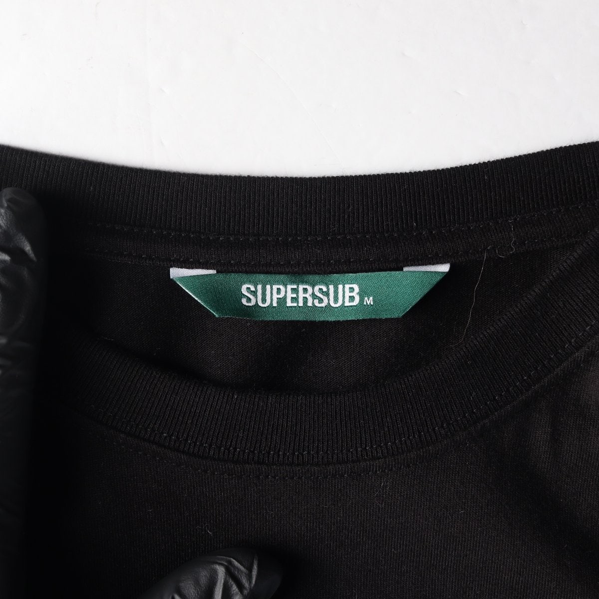 슈퍼서브 24FW 오버핏 긴팔 티셔츠 블랙 M 이미지 3