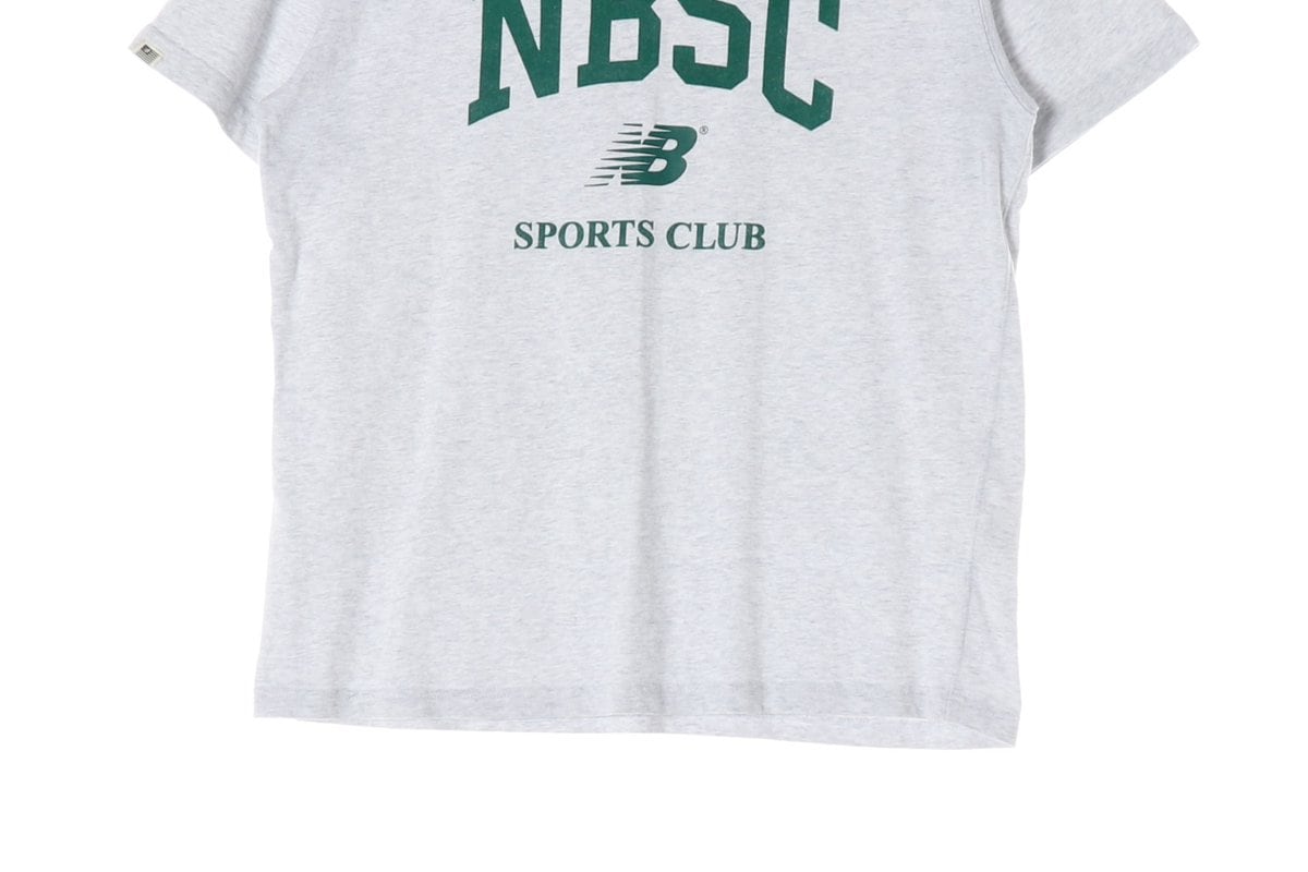 뉴발란스 21SS NBSC 로고 프린트 면 반팔 티셔츠 상세 이미지 4