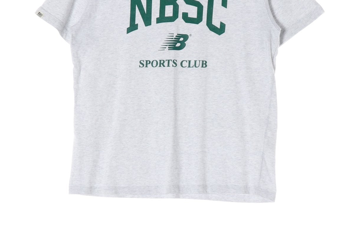 뉴발란스 21SS NBSC 로고 프린트 면 반팔 티셔츠 이미지 4