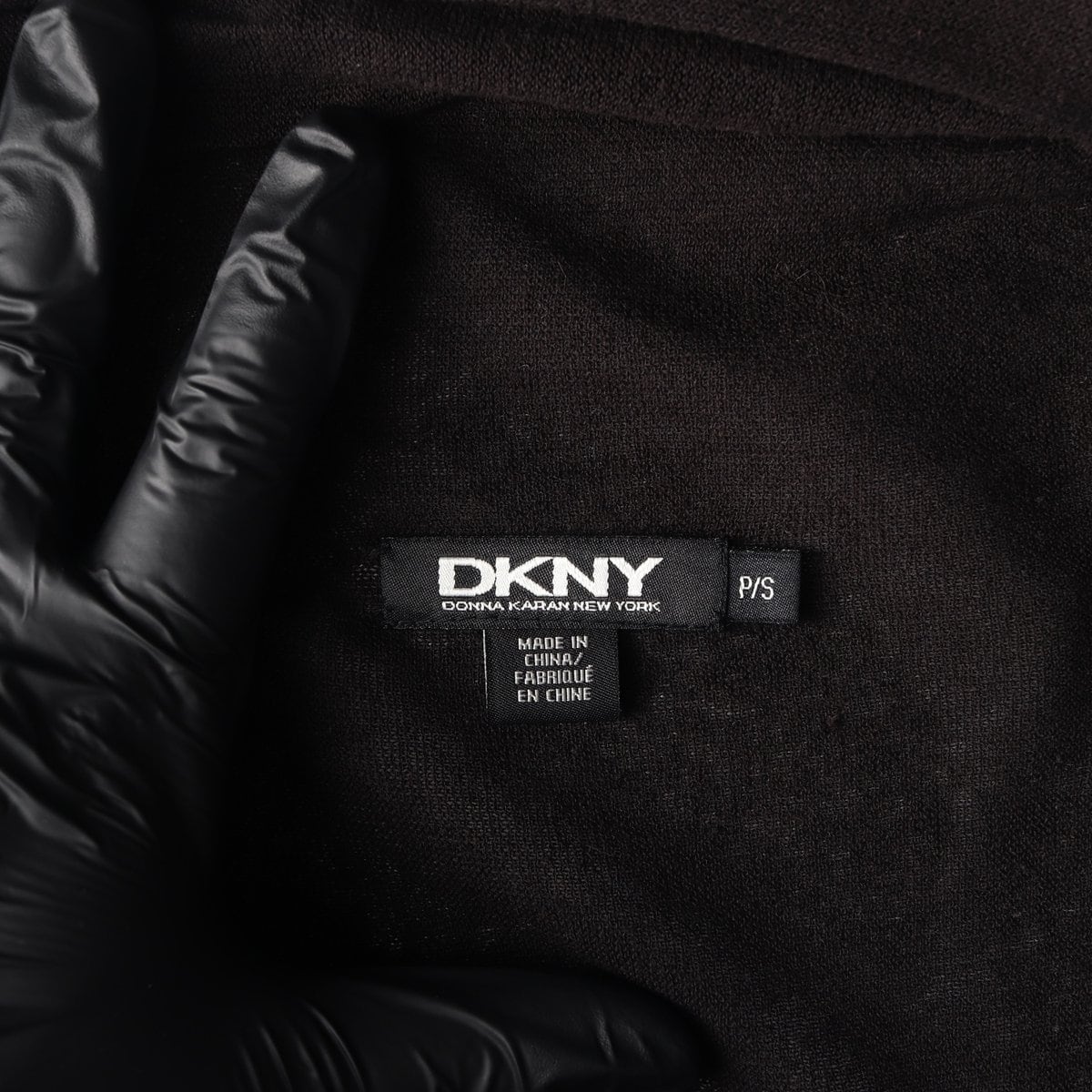 DKNY 디케이앤와이 스트라이프 매듭 코튼 가디건 상세 이미지 6