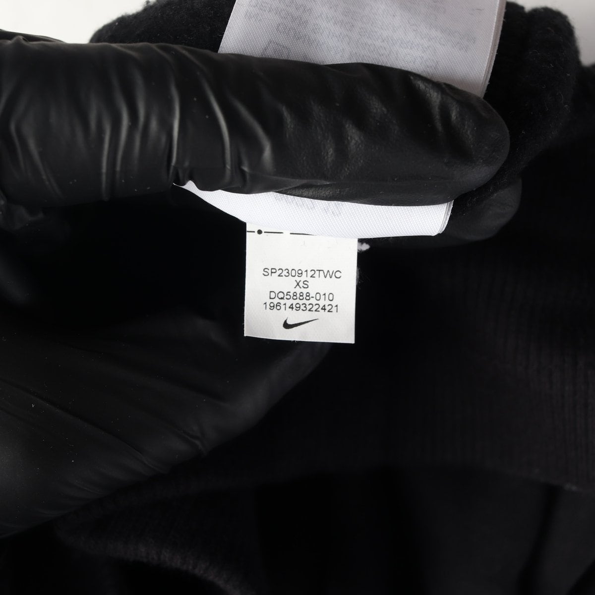 나이키 23FW 코튼 와이드 트레이닝 조거팬츠 스웨트팬츠 블랙 XS 상세 이미지 8