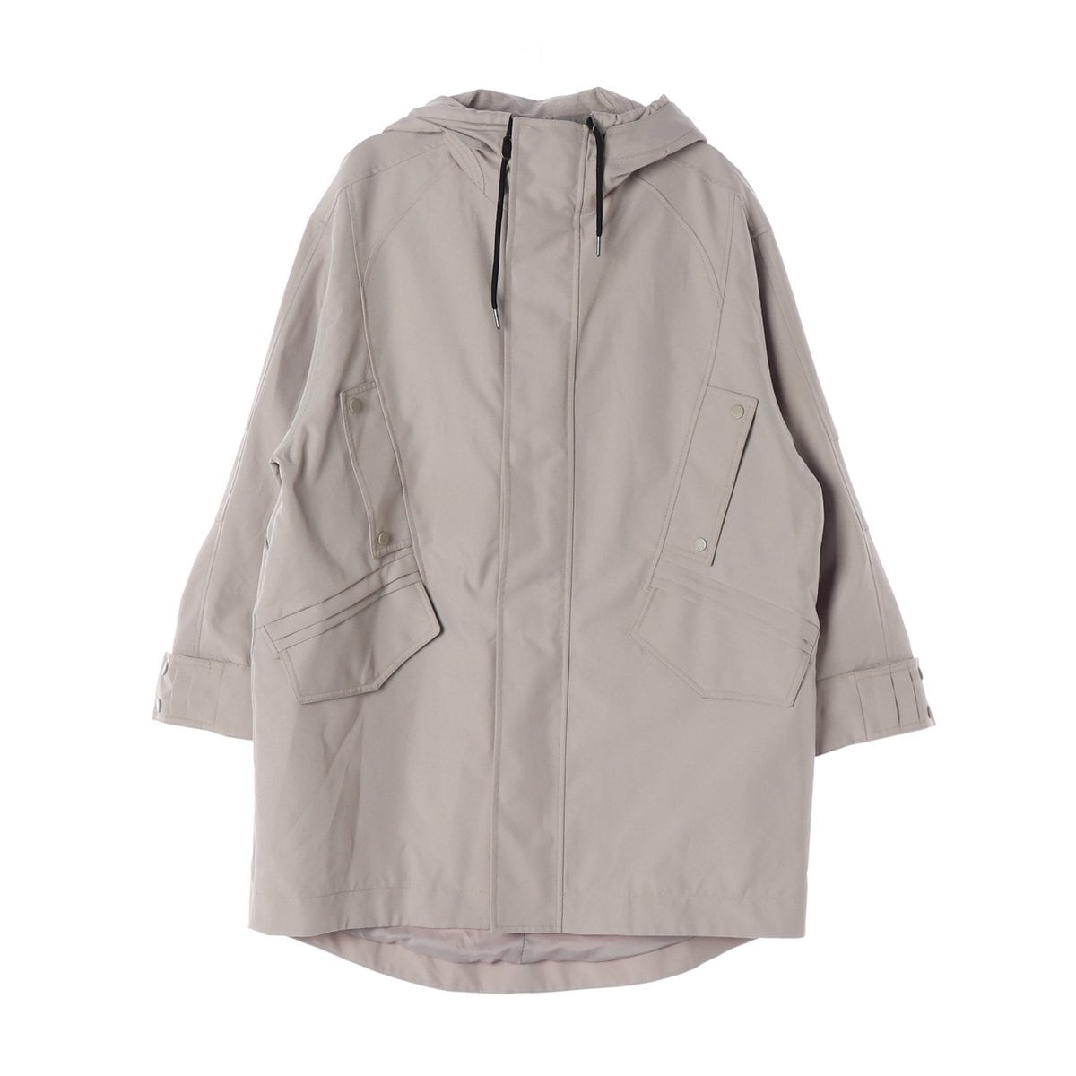 일꼬르소 22FW 볼륨 후드 야상 점퍼 베이지 M 상세 이미지 1