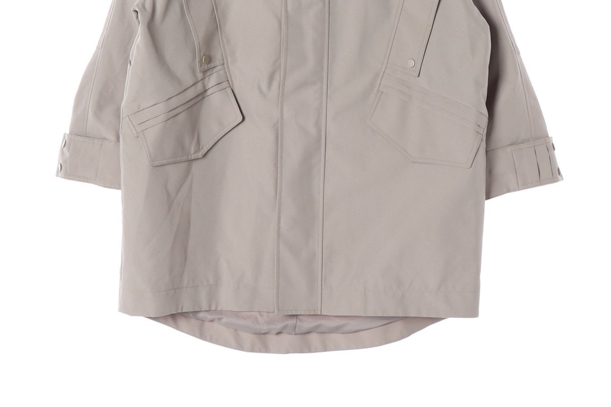 일꼬르소 22FW 볼륨 후드 야상 점퍼 베이지 M 이미지 4