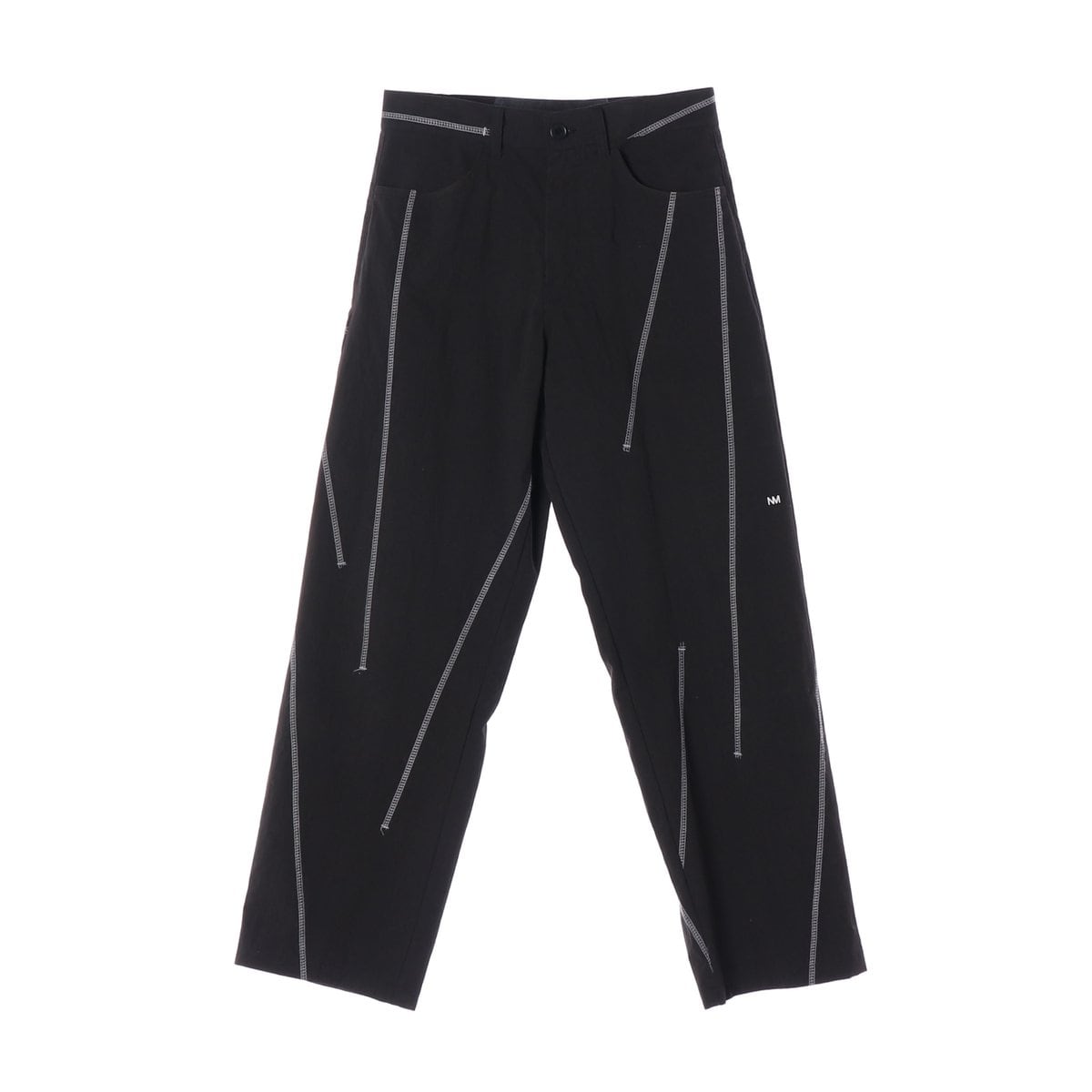 노매뉴얼 S.L PANTS 치노팬츠 바지 블랙 S 상세 이미지 1