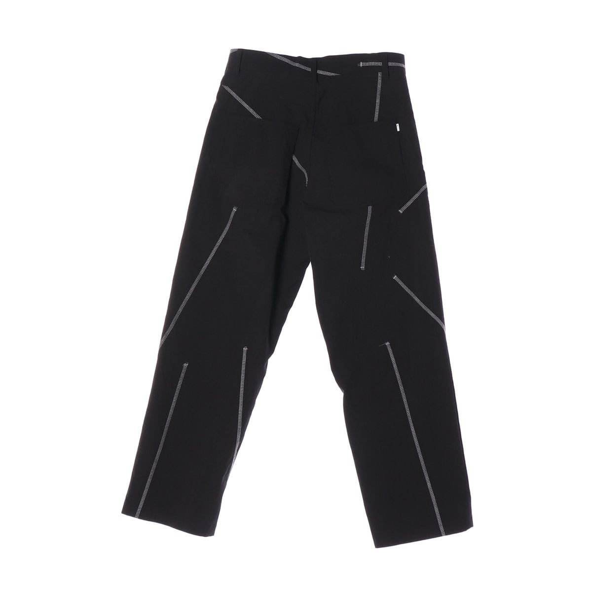 노매뉴얼 S.L PANTS 치노팬츠 바지 블랙 S 상세 이미지 2