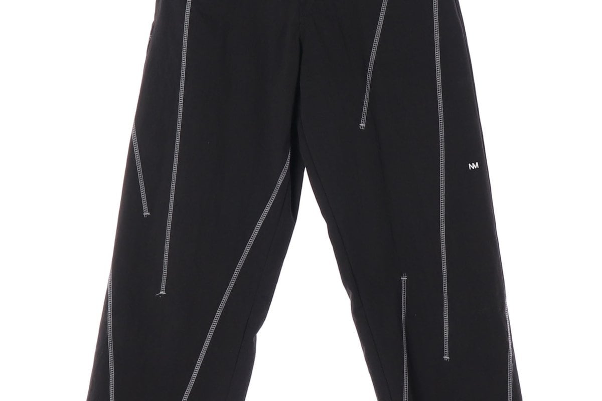 노매뉴얼 S.L PANTS 치노팬츠 바지 블랙 S 상세 이미지 4