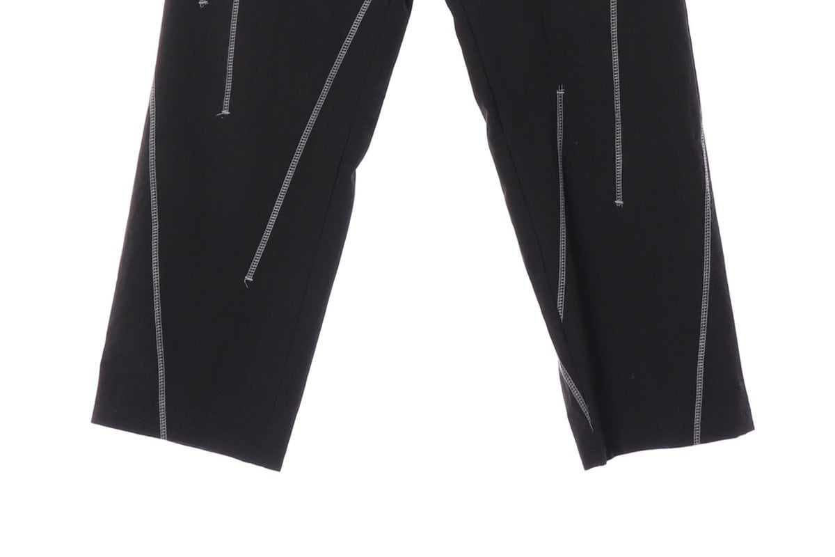 노매뉴얼 S.L PANTS 치노팬츠 바지 블랙 S 상세 이미지 5