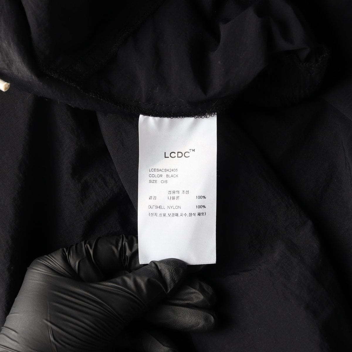 (새상품) LCDC 엘씨디씨 티엠 25SS 볼륨 롱 스커트 블랙  상세 이미지 7