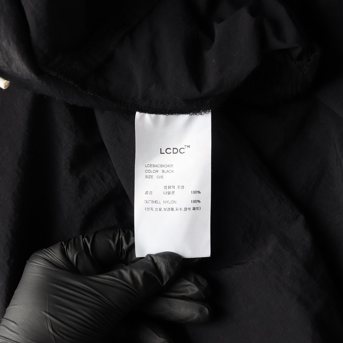 (새상품) LCDC 엘씨디씨 티엠 25SS 볼륨 롱 스커트 블랙  이미지 7