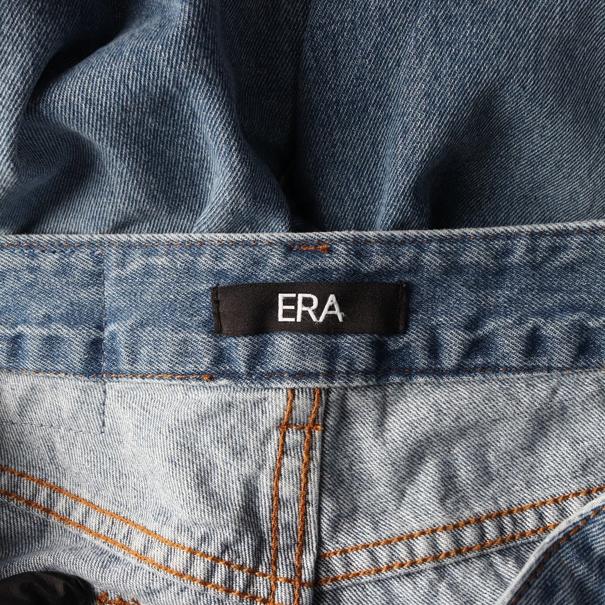 (새상품)ERA  이알에이 와이드핏 데님팬츠 청바지 S 이미지 6